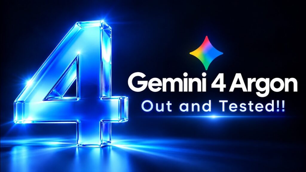 Video thumbnail: Gemini 4 Argon: Out and Tested!!